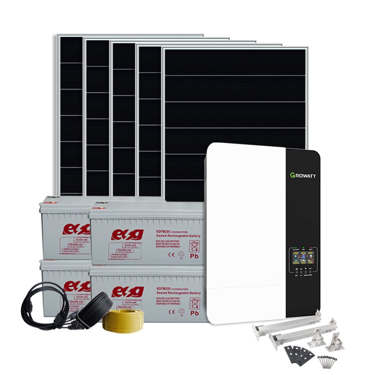 ESG Hot Sale Off Grid Growatt SPF 30000-5000 ES Single Phase Inverter 48V 3kw 5kw Solar Inverter