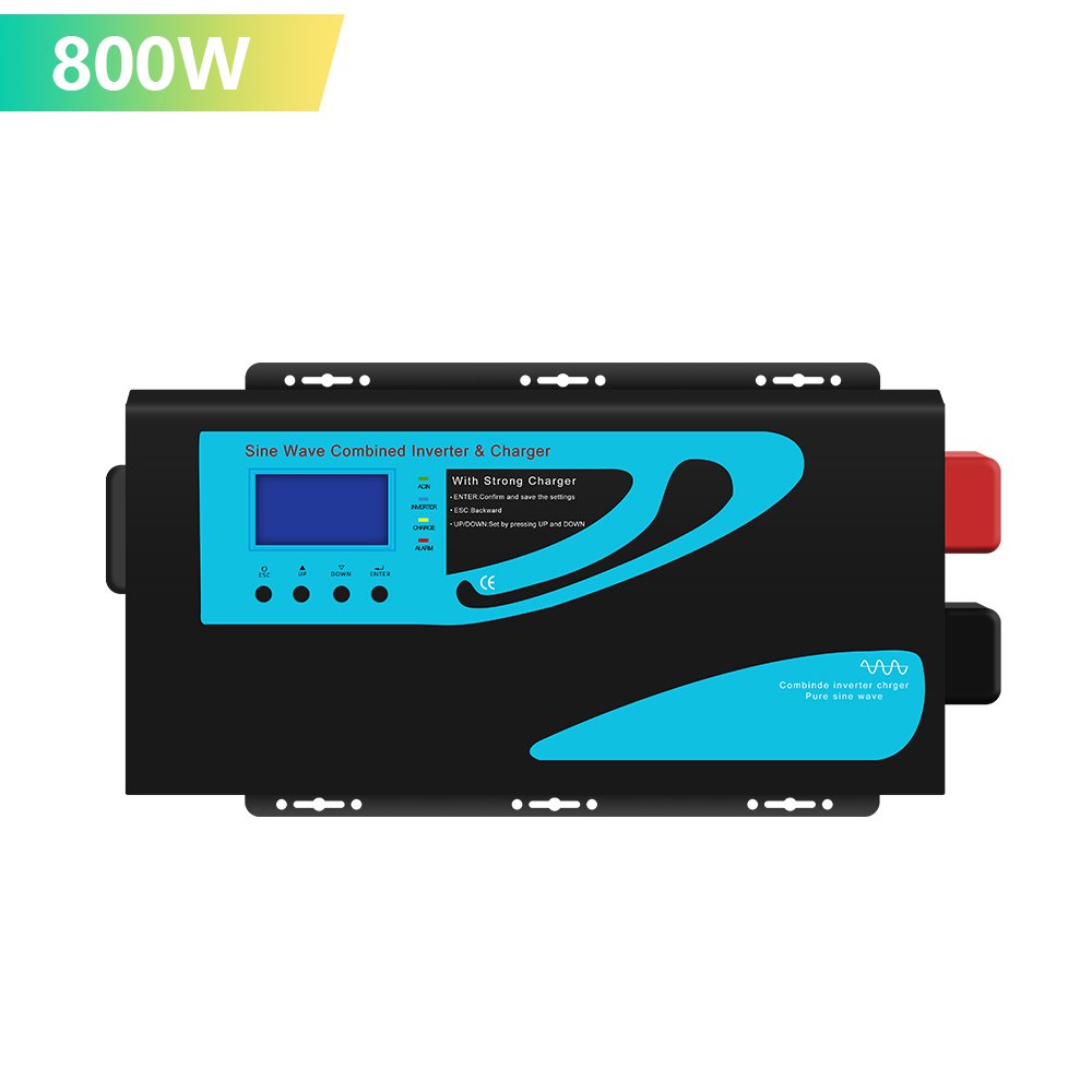 Hot Selling Multifunctional Off-grid Smart Inverter 1KVA 800W 12VDC Hybrid Solar Inverter