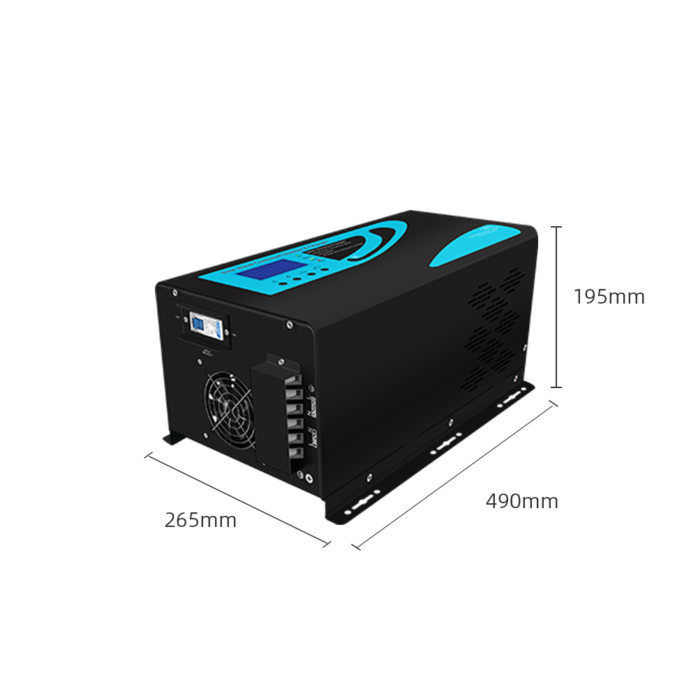 Hot Selling Multifunctional Off-grid Smart Inverter 1KVA 800W 12VDC Hybrid Solar Inverter
