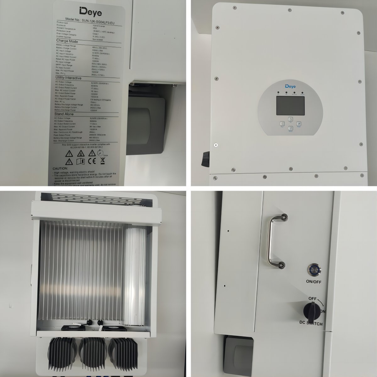 Deye In Stock SUN-1.5/2/3K-G 1.5KW 2KW 3KW On-grid Solar Inverter New Energy Technology Solar Inverters