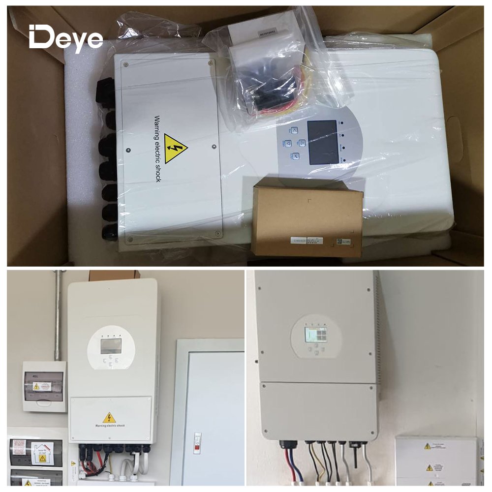 Deye SUN-12K-SG04LP3 Sun 8Kw 10Kw 12Kw 3 Phase Hybrid Inverter