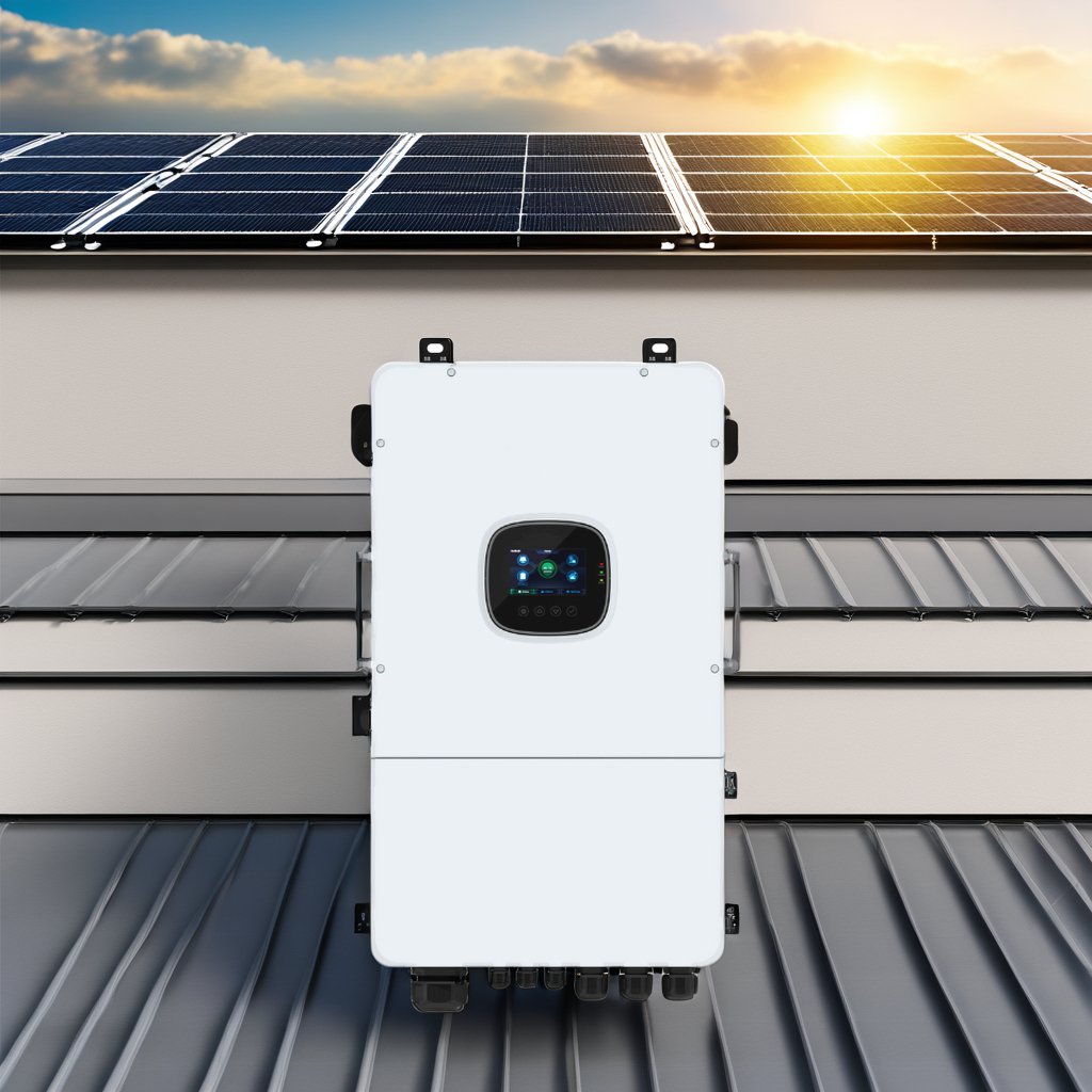 8KW 10KW 12KW Hybrid Inverter 48v Single Phase Split phase three phase Solar Inverter With Mppt Solar charging