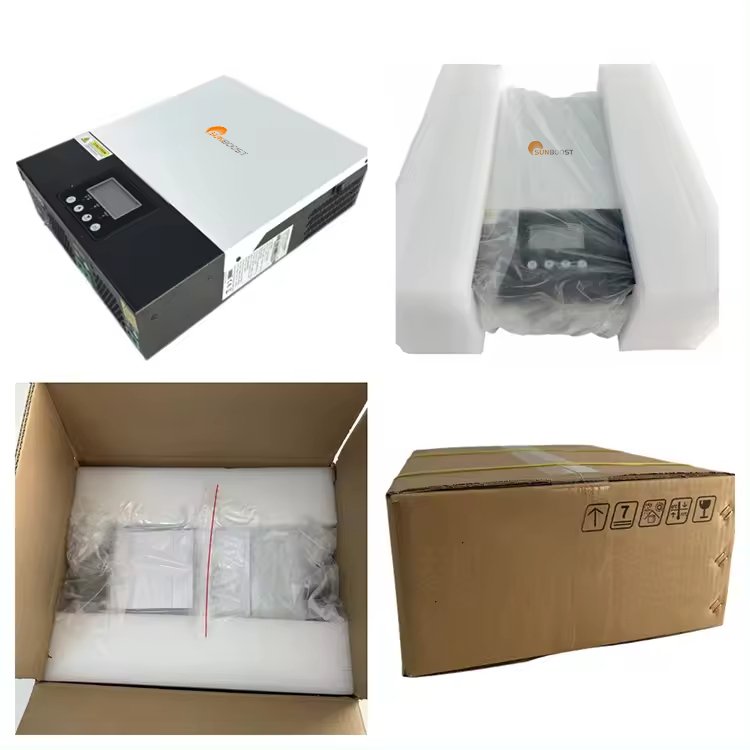 Sunboost 3KW 1.5KW 230VAC Hybrid On Off Grid Solar Inverter 3000W Built-in MPPT 12VDC 24VDC String Pure Sine Wave PV inverter