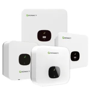 Growatt on grid solar inverter MIN 7000-10000TL-X 7kw 8kw 9kw 10kw with 2/3 MPP Trackers with touch screen single phase inverter