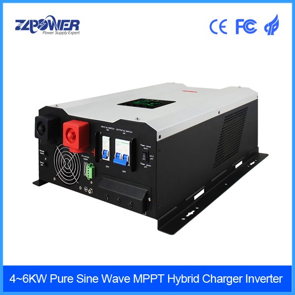 Single Phase Split Phase 8kw 10kw 12kw Inverter&Converters Built in 60A 120A Mppt Off Grid Hybrid Solar Inverter system