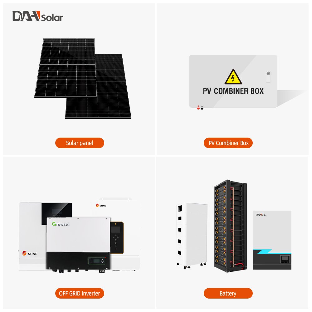 Complete 10kw solar Energy System 5kw 8kw 10000w Off Grid Hybrid Lithium Battery System Residential