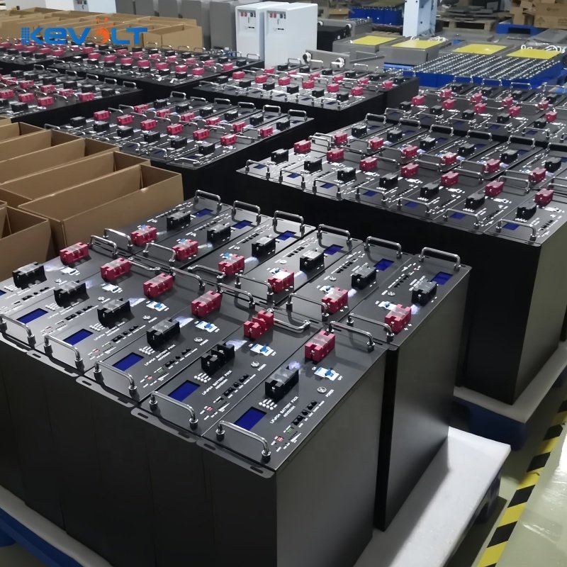 KEVOLT Rack Lithium Battery 100AH 5KWH Module Pack 48V Lifepo4 Battery Home Energy Storage For Solar System