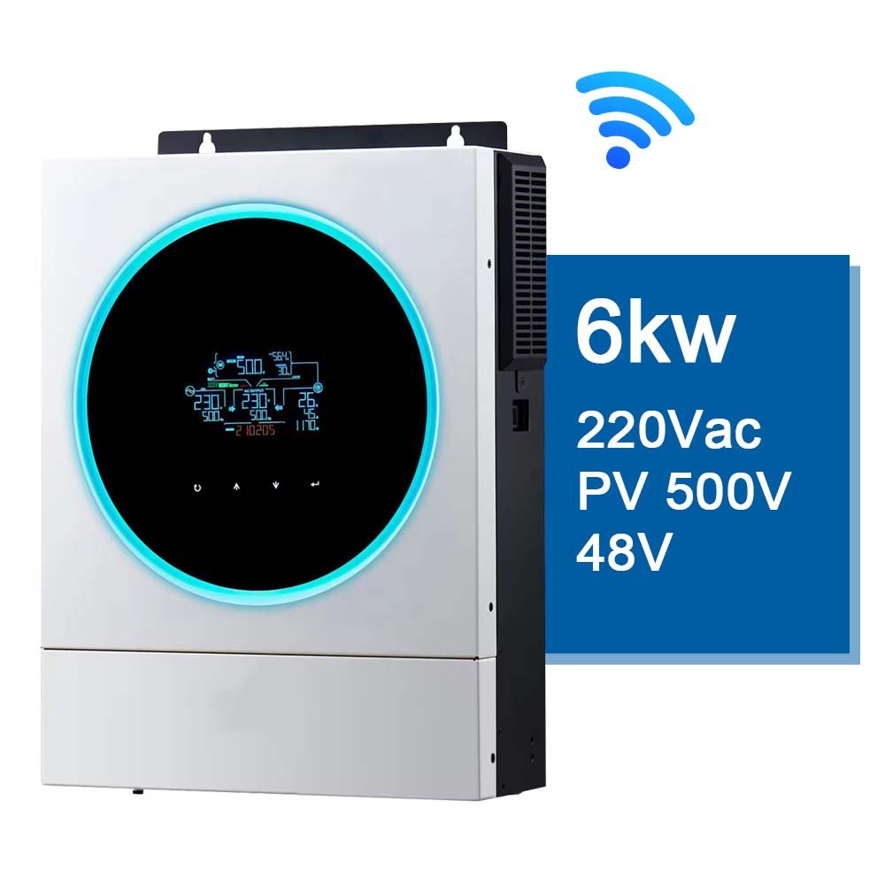 Factory Price solar inverters 5kw 6kw 8kw 10kw 12kw 24V 48V pure sine wave off grid hybrid solar inverter Solar Power with mppt