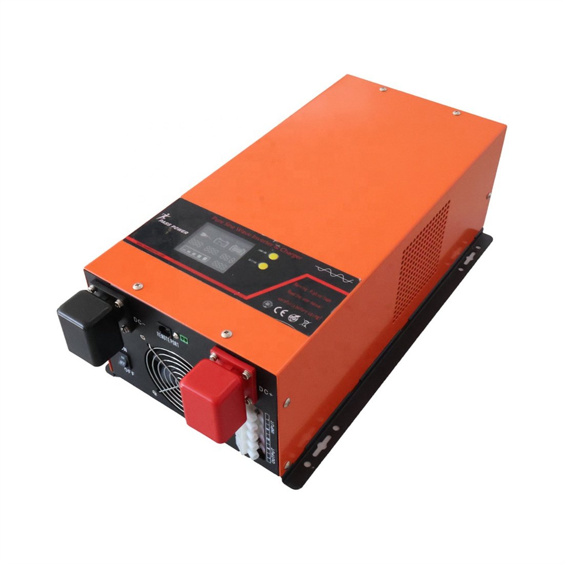 CE ROHS 6000W dc 24V 48V low frequency pure sine wave off grid solar inverter with battery charger 2 years warranty