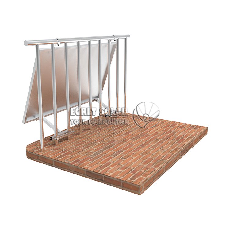 Solar Energy Off-Grid System with Monocrystalline Silicon Panel Ground Mounting for Balcony in Germany