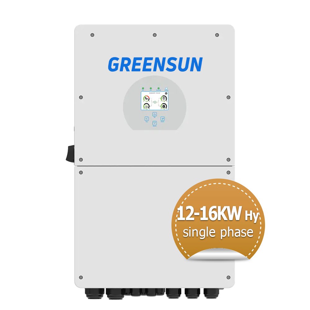 Solar Inverter Single Phase Deye 12Kw 14Kw 16Kw Hybrid Inverter SUN-12K-SG01LP1-EU With Mppt Trackers