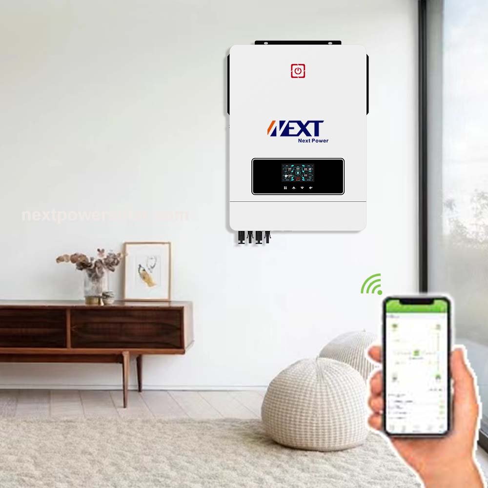 NEXT POWER MAX Hybrid On/Off Grid Solar System 48V 160A MPPT Inverter 4.2kw-10.2kw Pure Sine Wave Solar Inverters