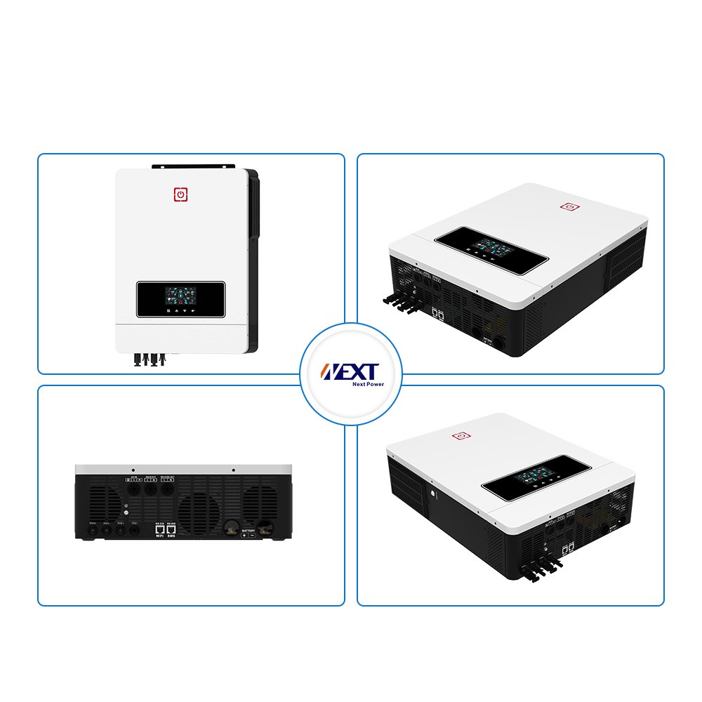 NEXT POWER MAX Hybrid On/Off Grid Solar System 48V 160A MPPT Inverter 4.2kw-10.2kw Pure Sine Wave Solar Inverters