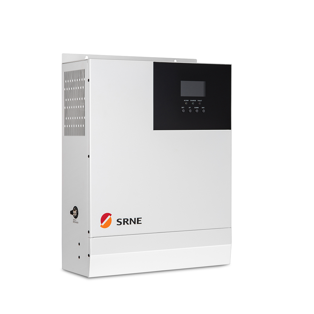 Srne 3KW Inverter Hybrid 24vdc 110V 220VAC All In One Power Inverter 60A MPPT Charge Controller With WIFI