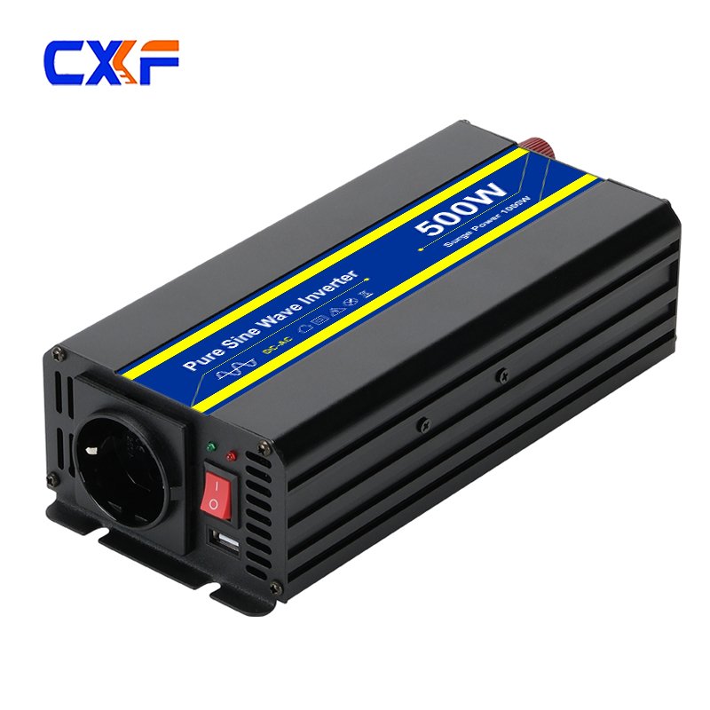 CXF Inversor 300w 500w 1000w 1500w 2000w 3000w 5000w Pure Sine Wave Power Inverter 12v 24v 48v To 110v 220v Dc To Ac Inverter