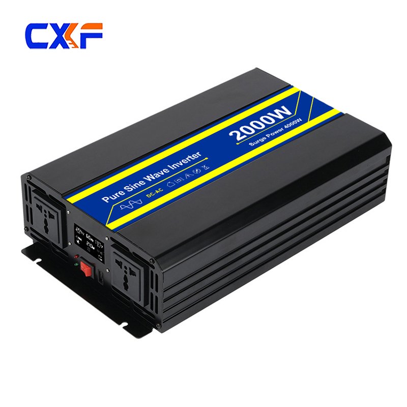 CXF Inversor 300w 500w 1000w 1500w 2000w 3000w 5000w Pure Sine Wave Power Inverter 12v 24v 48v To 110v 220v Dc To Ac Inverter