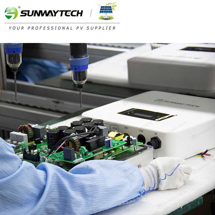 Sunway On Off Grid Inverter Two Mmpt High Reliability Manufacturer Wholesale Single Phase Solar Inverter 8Kw 9Kw 10Kw