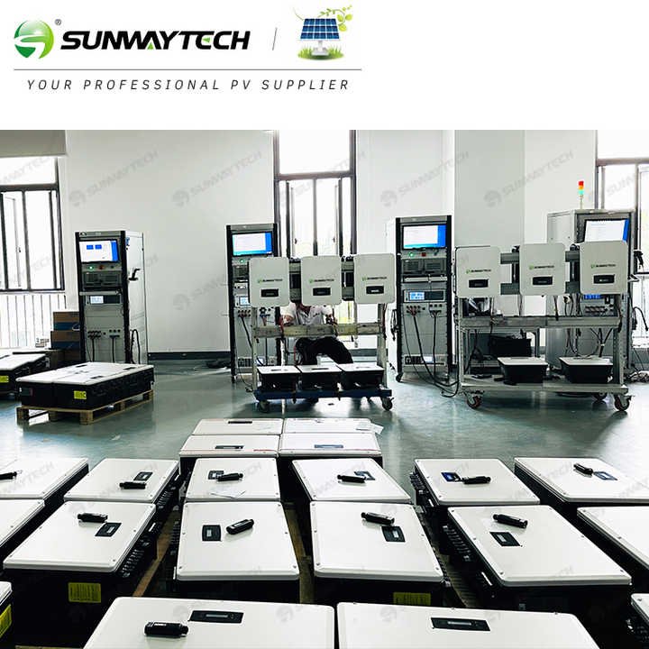 Sunway On Off Grid Inverter Two Mmpt High Reliability Manufacturer Wholesale Single Phase Solar Inverter 8Kw 9Kw 10Kw