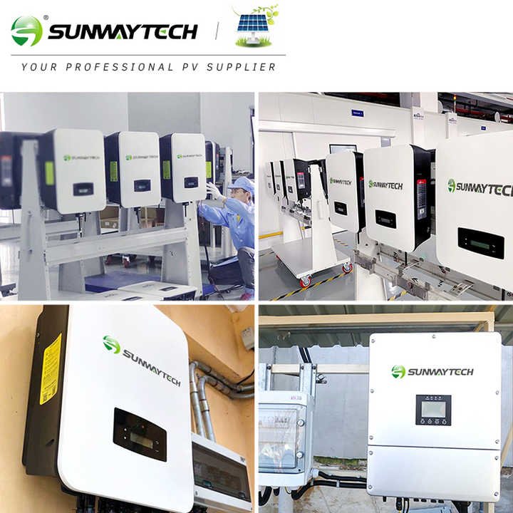 Sunway On Off Grid Inverter Two Mmpt High Reliability Manufacturer Wholesale Single Phase Solar Inverter 8Kw 9Kw 10Kw