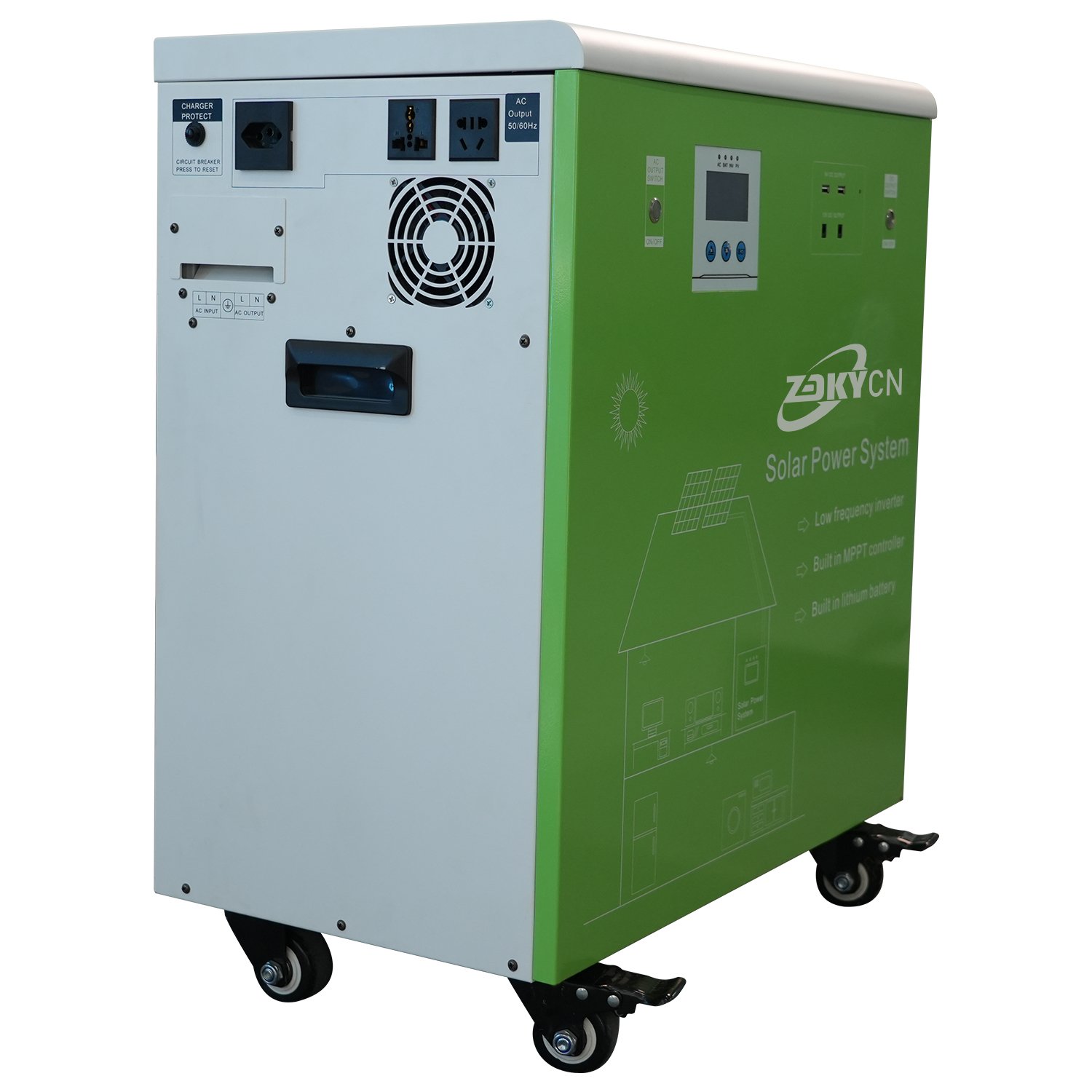 6000Wh All-In-One Home Energy Storage Battery Inverter Lithium Ferro Phosphate Battery