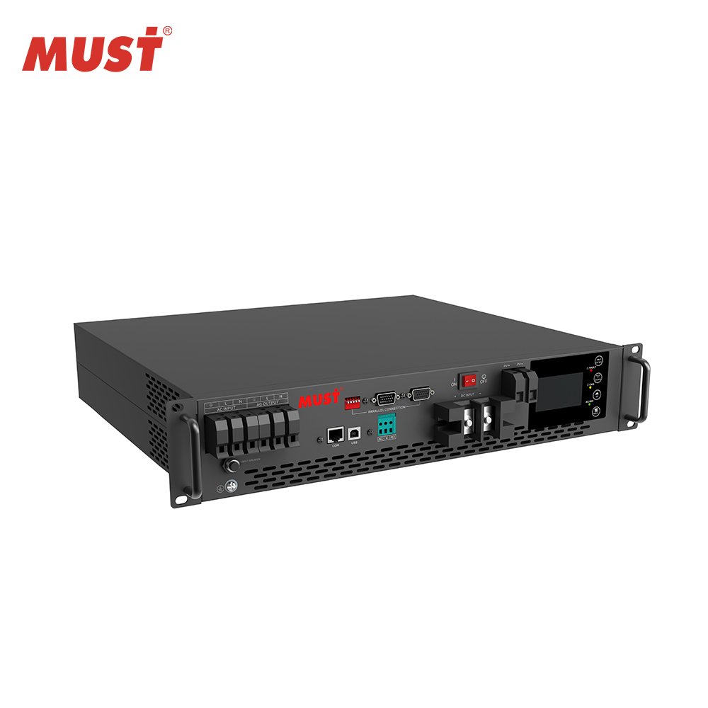 MUST Pv Inverter 48V 5000/3000/1000 watt 5KW 4KW 3KW Pure Sine Wave Off Grid Rack Mount Solar Inverter