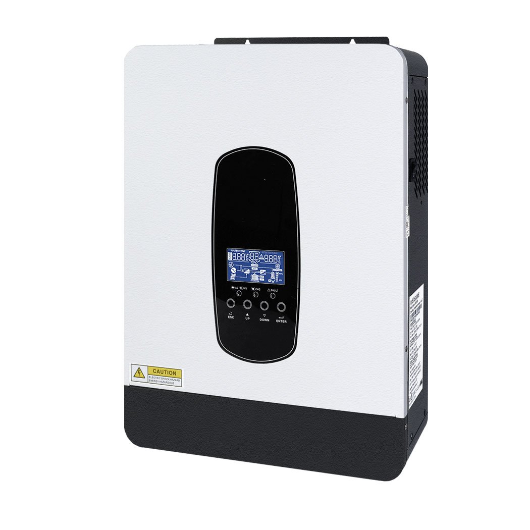2200/3200W Solar Hybrid Inverter DC 12/24V AC 230V Off-Grid Pure Sine Wave Inversor 80A MPPT Solar Charger, In Support WIFI