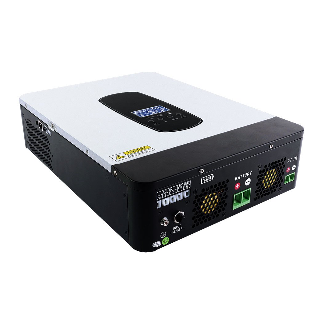 2200/3200W Solar Hybrid Inverter DC 12/24V AC 230V Off-Grid Pure Sine Wave Inversor 80A MPPT Solar Charger, In Support WIFI