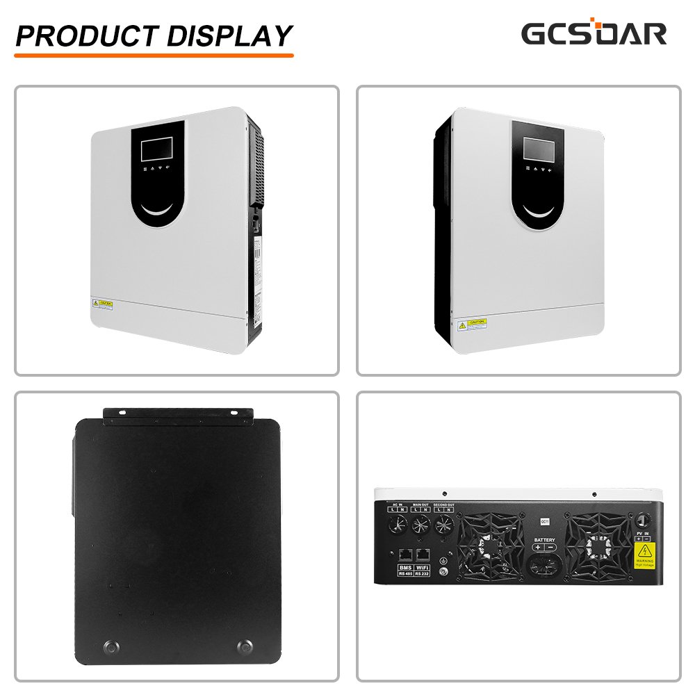 China Wholesale Solar Inverter Hybrid 3 Phase 6.2KW Solar Sine Wave Inverter Controller Integrated Machine For Solar System