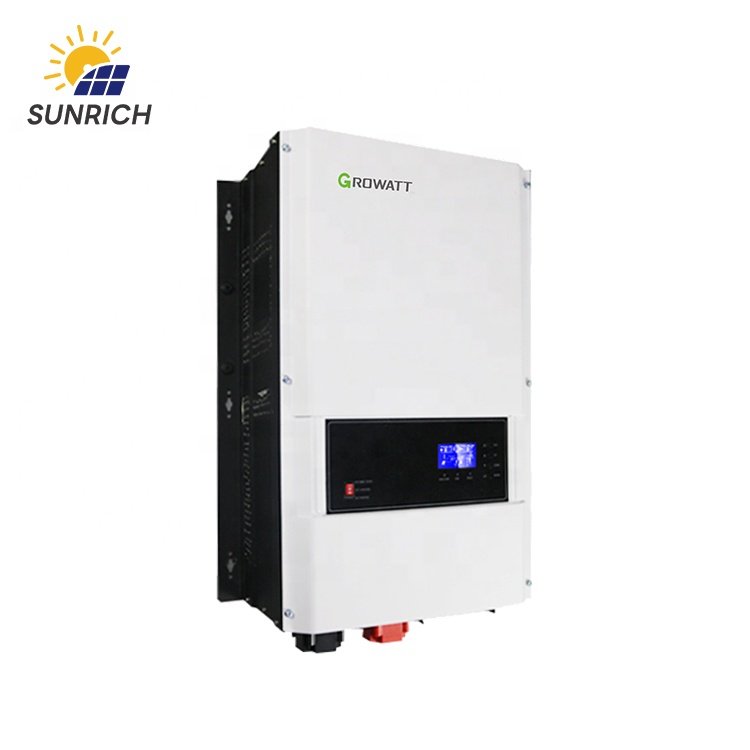 High Tech 12KW Growatt SPF 12000T DVM-US MP Eco-friendly Single Phase Off Grid Solar Inverter