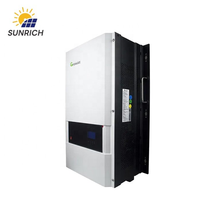 High Tech 12KW Growatt SPF 12000T DVM-US MP Eco-friendly Single Phase Off Grid Solar Inverter