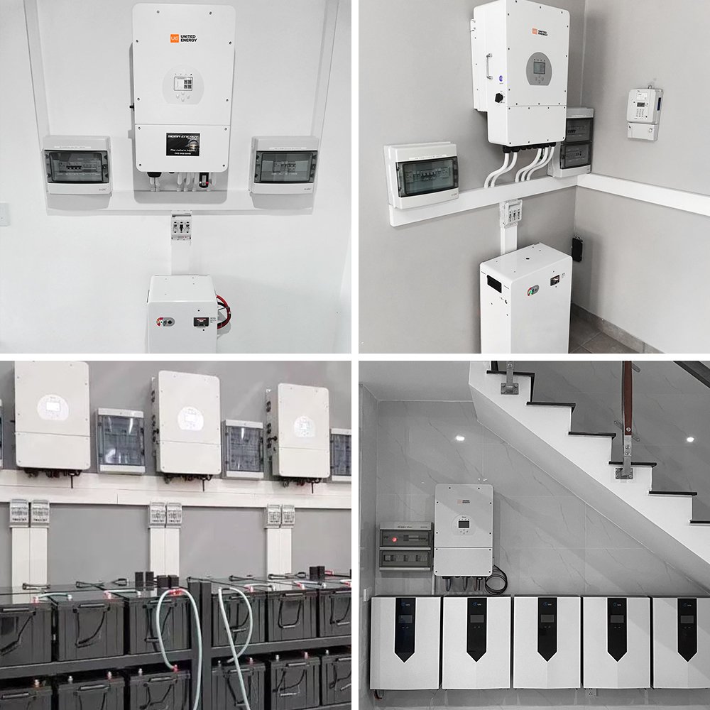 UE Hybrid Solar Inverter 3 Phase 10Kw 20 Kw 48V Dc 400V Ac On Off Grid Inverter