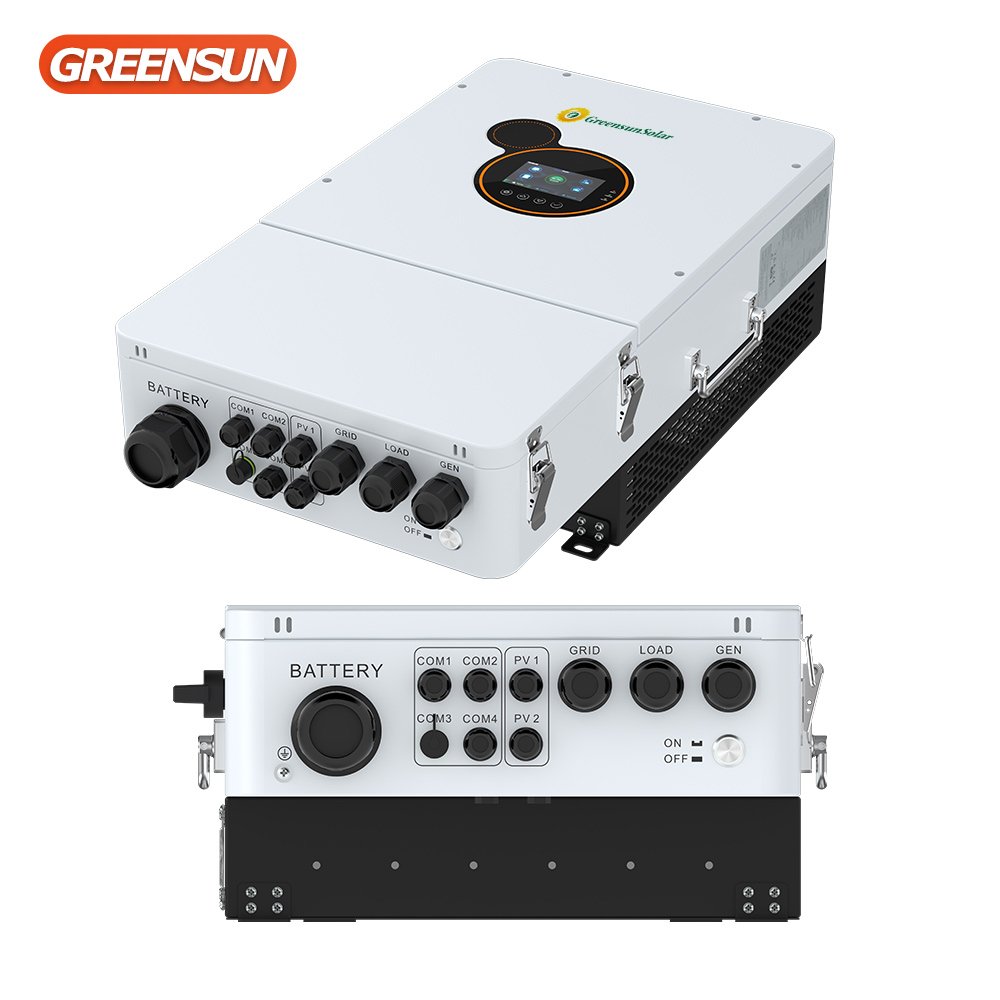 Greensun 12kw Hybrid inverter With Wall 15kwh 30kwh Lithium Battery For solar Energy System