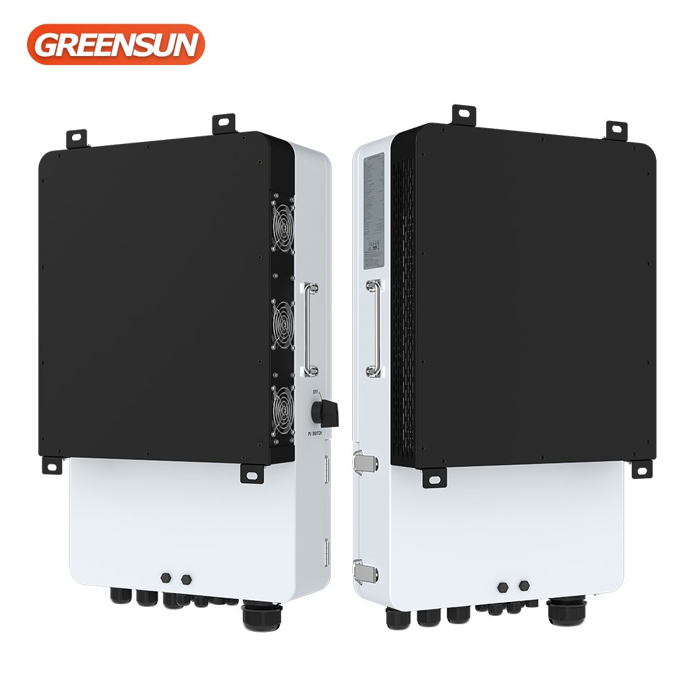Greensun 12kw Hybrid inverter With Wall 15kwh 30kwh Lithium Battery For solar Energy System