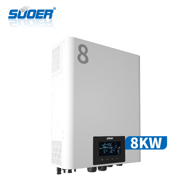 Home use smart off grid 8kW MPPT hybrid solar inverter for european market
