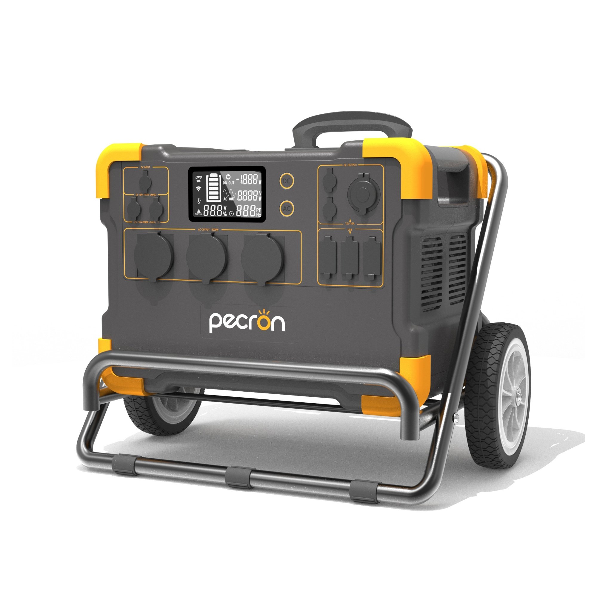 Pecron 2kw 3kwh Solar Inverter Generator, Solar system, UPS Solar Power Station E3000