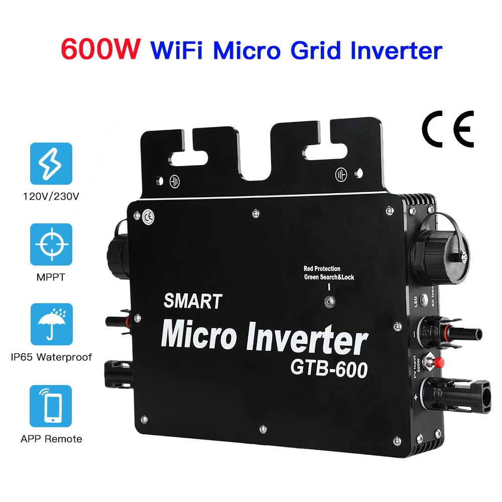 China Jiajiu MPPT Hybrid Solar Inverter Pure Sine Wave 600W Grid-connected Hybrid Solar Inverter