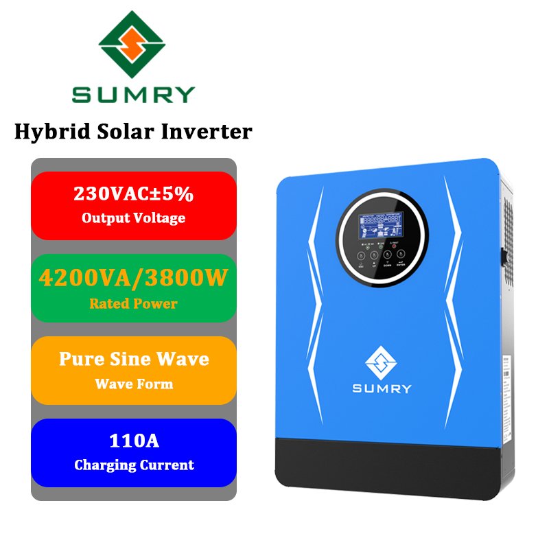 Affordable and qualified Hybrid Solar Inverter WIFI&GPRS SP Serial 1800W Solar Power System Home CE Single Pure Sine Wave Load