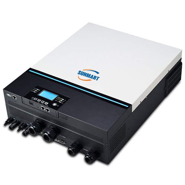 MAX 8KW off grid solar hybrid inverter high frequency solar inverter without battery working