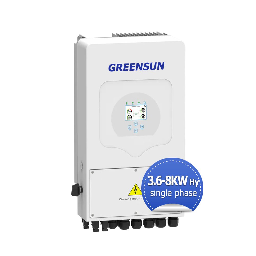 Deye 6kw Hybrid Inverter Manufacturing Single Phase Solar Inverters for Solar Power System Home