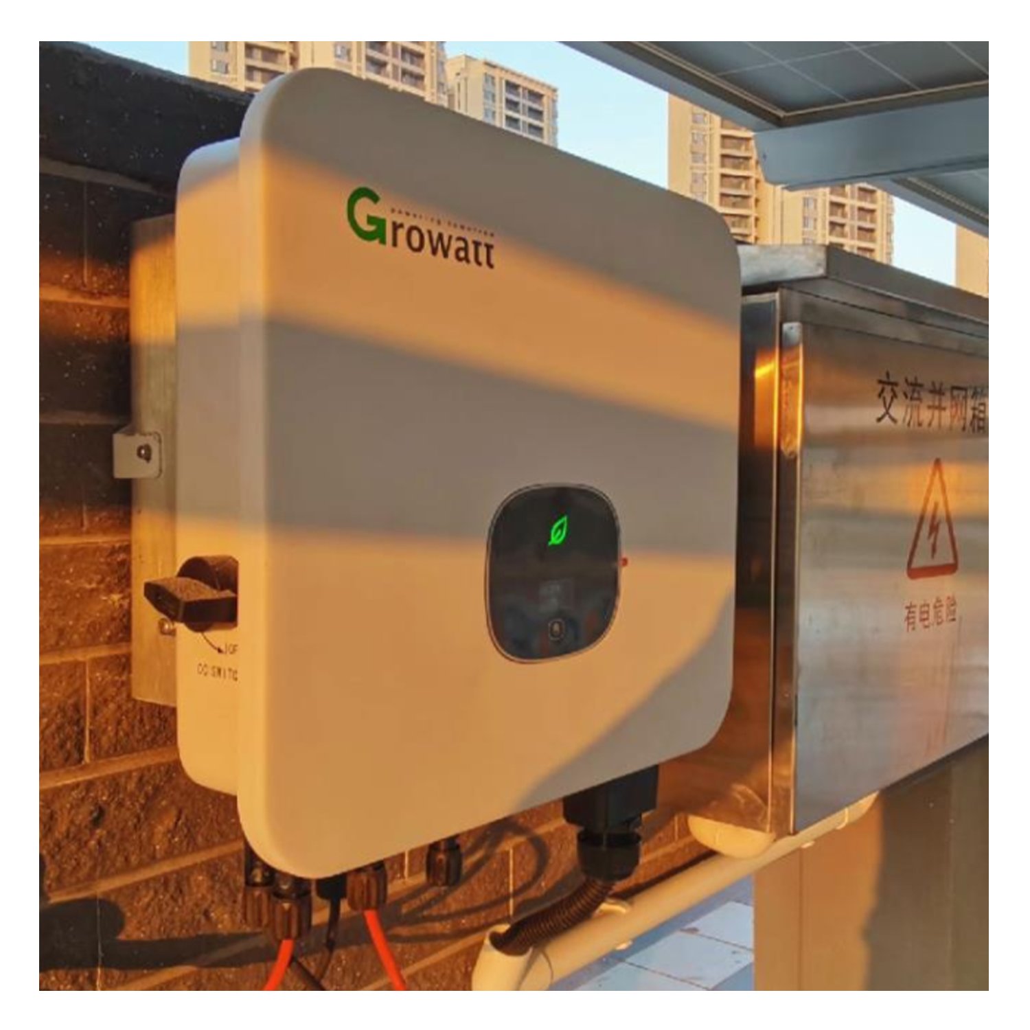 Best seller cheap price solar power system three phase solar Inverter 20kw growatt on grid tied solar inverter
