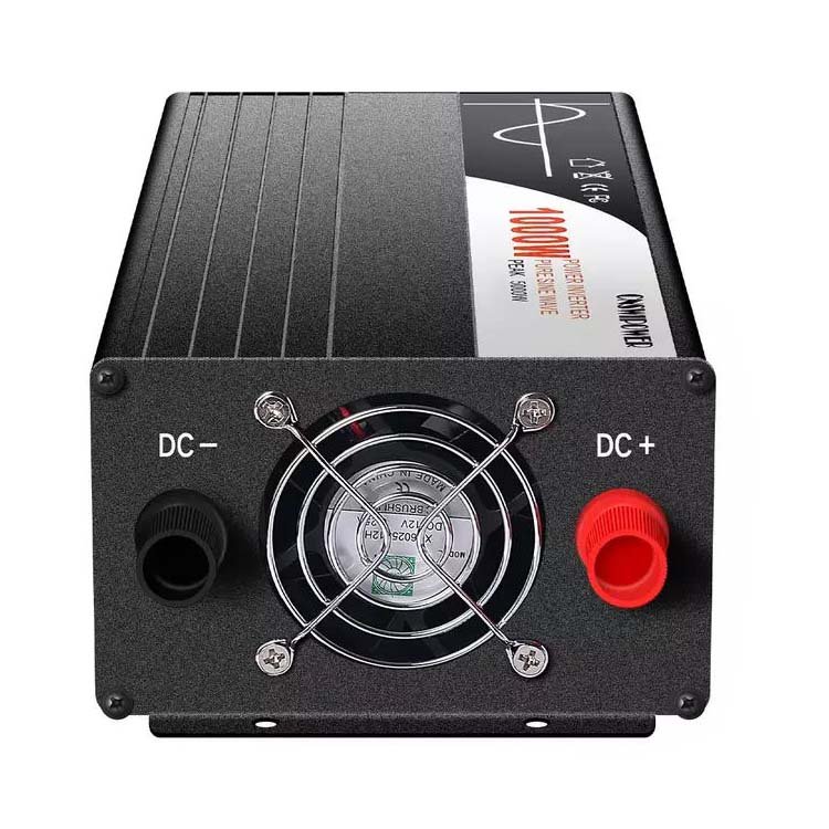 High Efficiency DC 12V 24V to AC 220V 240V Solar 1000W Pure Sine Wave Power Inverter