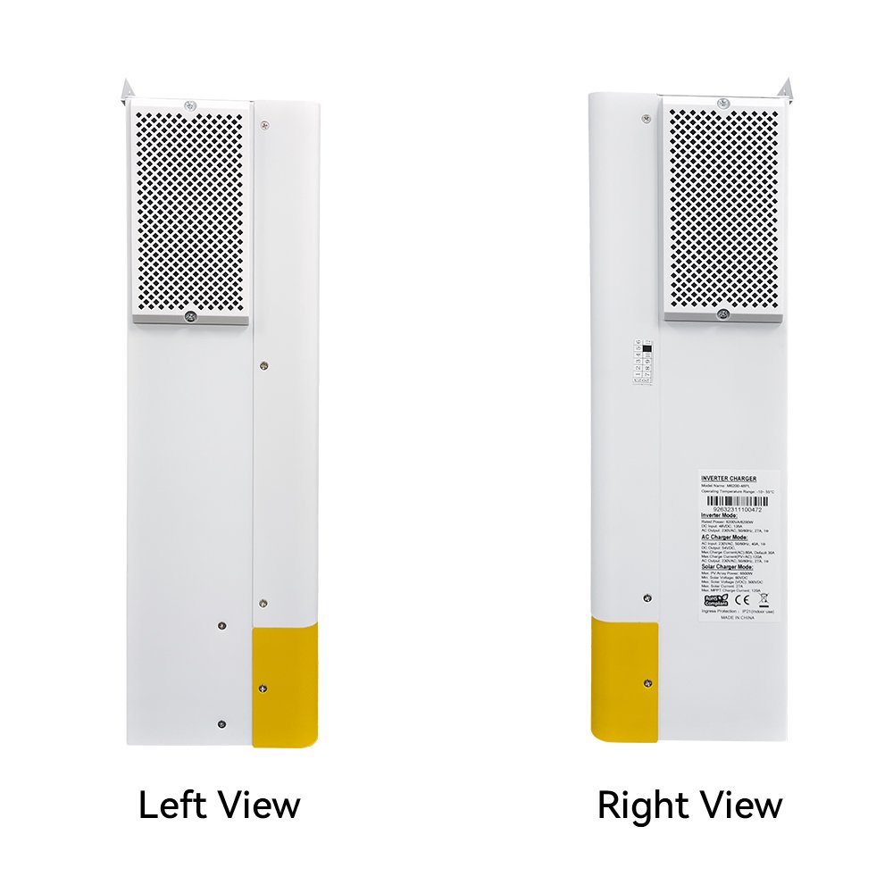 SunriseTek 6.2KW 48V MPPT 120A Hybrid Solar Inverter with Pure Sine Wave and Parallel Support Solar Inverter with AC Charger