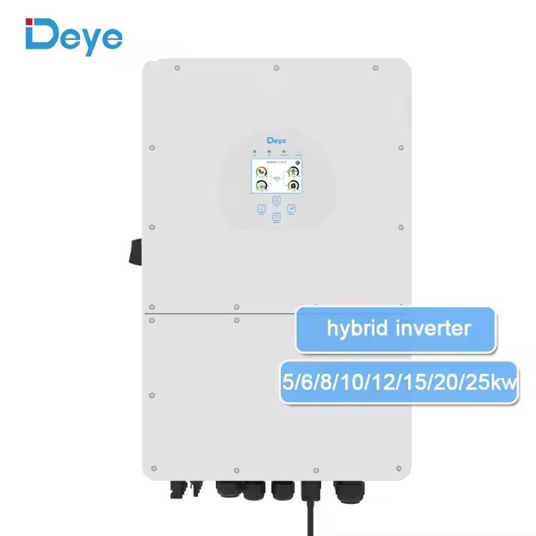 Deye SUN-8K-SG01LP1-EU DC48V 3KW 5KW 8KW 10KW 12KW Deye Single Phase Hybrid Solar Inverter 8000W