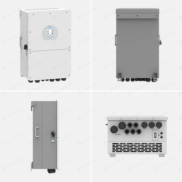 EU Stock Deye 16kW Single-Phase Hybrid Solar Inverter with Low Voltage Battery Support SUN-16K-SG01LP1-EU