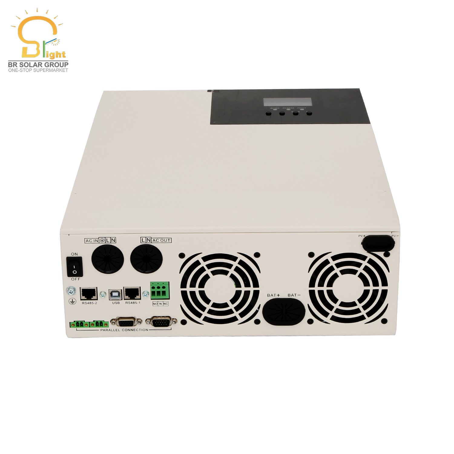 BR solar inverter 12V 24V 48V hybrid 3kw 5kw 7kw 8kw 10kw 15kw energy storage 240v ac split phase inverter solar power inverters