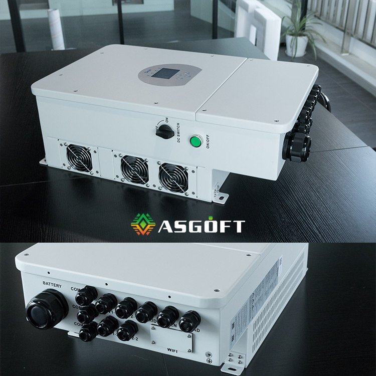 DEYE hybrid solar inverter 6KW 8KW 10KW 12KW 15KW 20KW 25KW SUN-50K-SGO1HP3-EU-BM4 Solar Inverter Single Phase Power Inverter