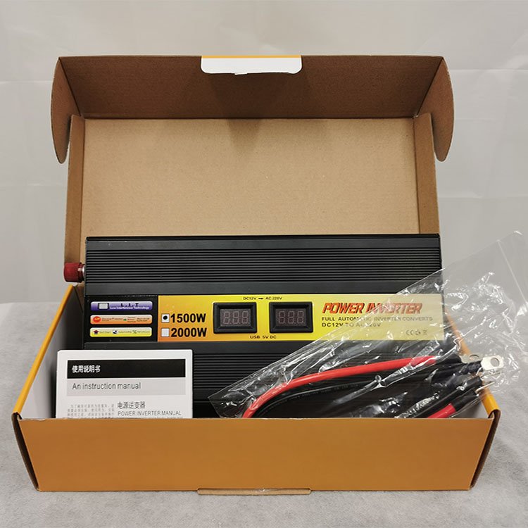 Smart automatic off grid modified wave 1kw 1.2kw 1.5kw 2kw 12 volt to 220 volt solar power voltronic inverter