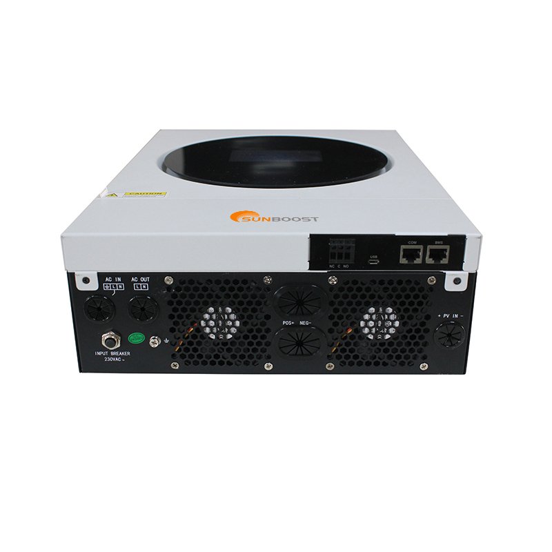 SUNBOOST 4KW 6KW pure sine wave solar inverter On-Off 24V 48V 230V DC AC MPPTHybrid Solar Inverter