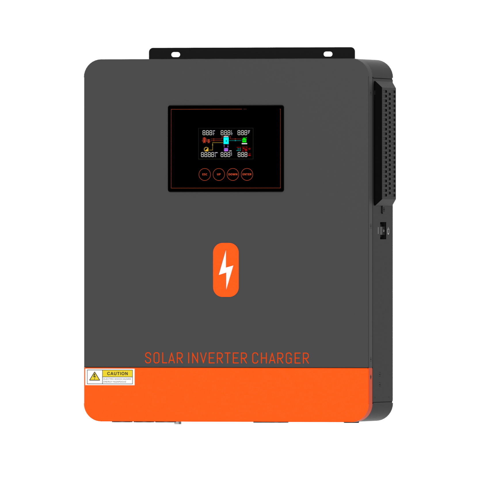 PowMr New Product 4.2KW 24V Hybrid Solar Inverter 220V Off Grid Inverter 6.2KW 48V Hybrid Solar Inverter