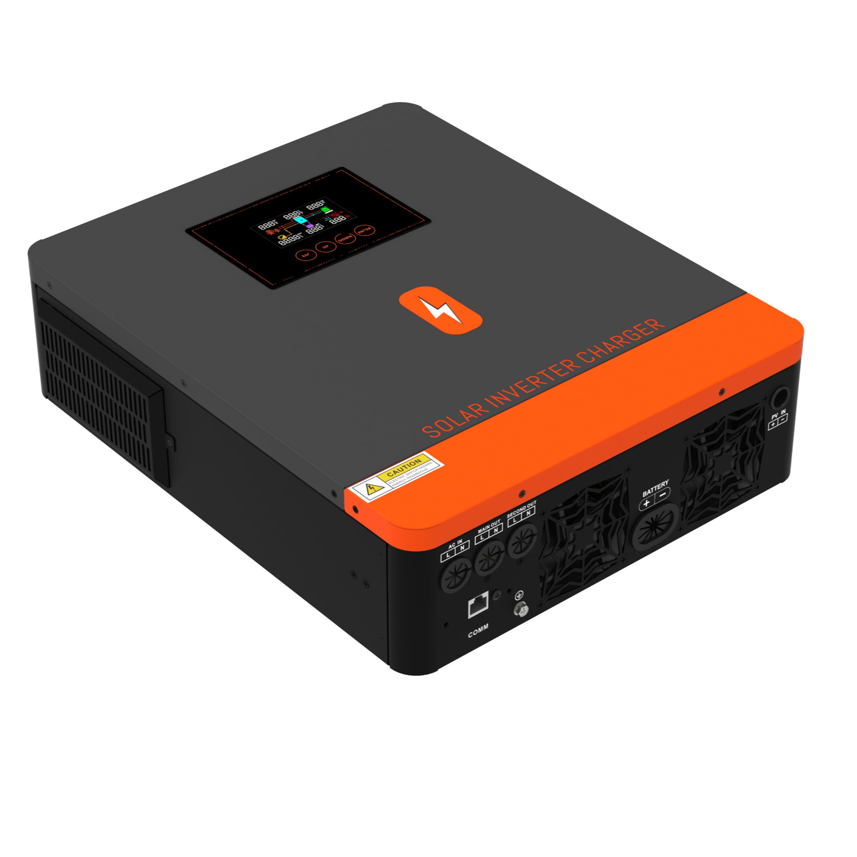 PowMr New Product 4.2KW 24V Hybrid Solar Inverter 220V Off Grid Inverter 6.2KW 48V Hybrid Solar Inverter
